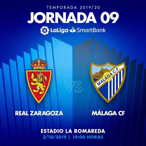 GOL ofrecerá el Zaragoza - Málaga este jueves (19:00)