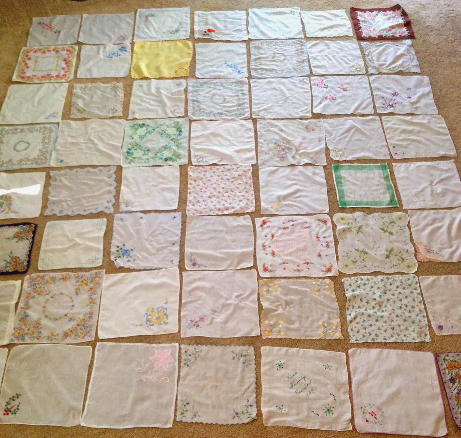 ZeedleBeez 3 Reasons Why Hankies Make Beautiful Rag Quilts