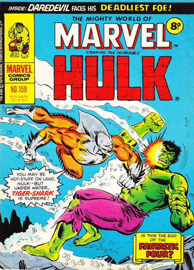 Steve Does Comics: October 18th, 1975 - Marvel UK, 40 years ago this week.