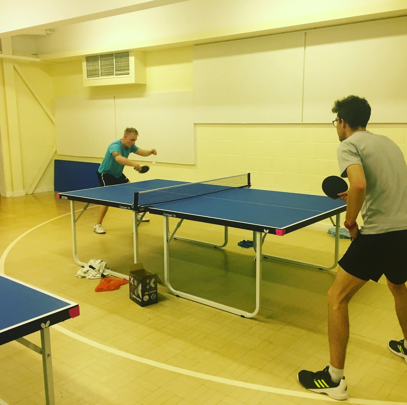 One Year In Lessons for the Beginner Table Tennis Player