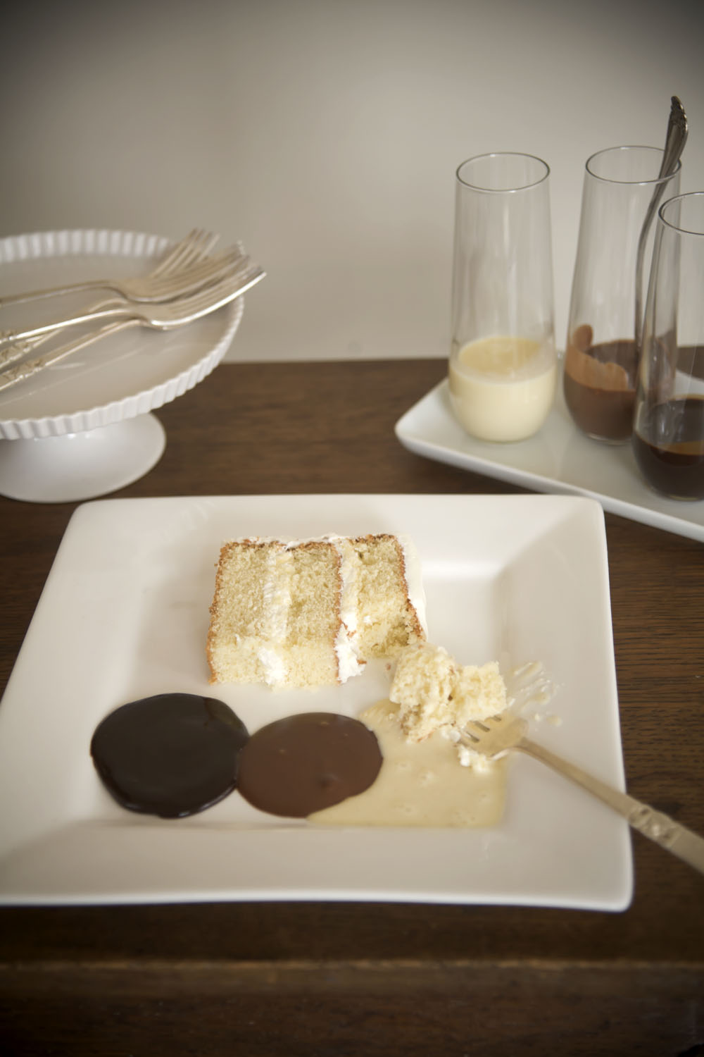 A Simple Cake Chocolate Saucesvelvety goodness