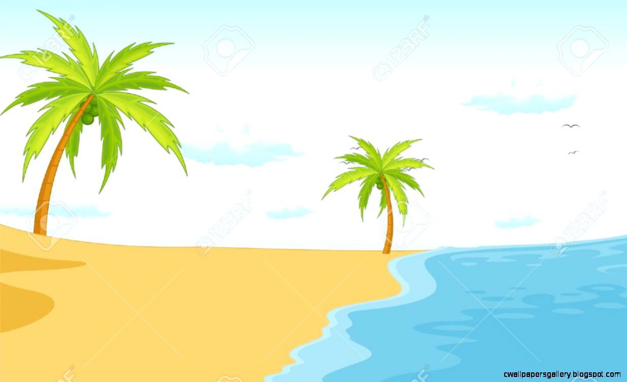 clipart of beach - photo #23