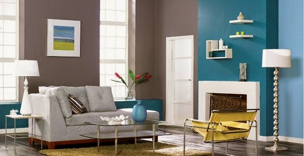 Paint walls with color – ideas for trendy color duos