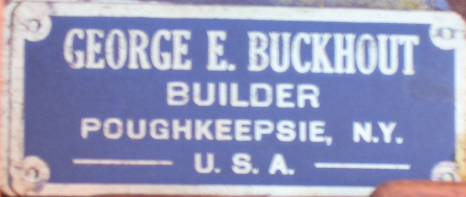 George Buckhout's tools