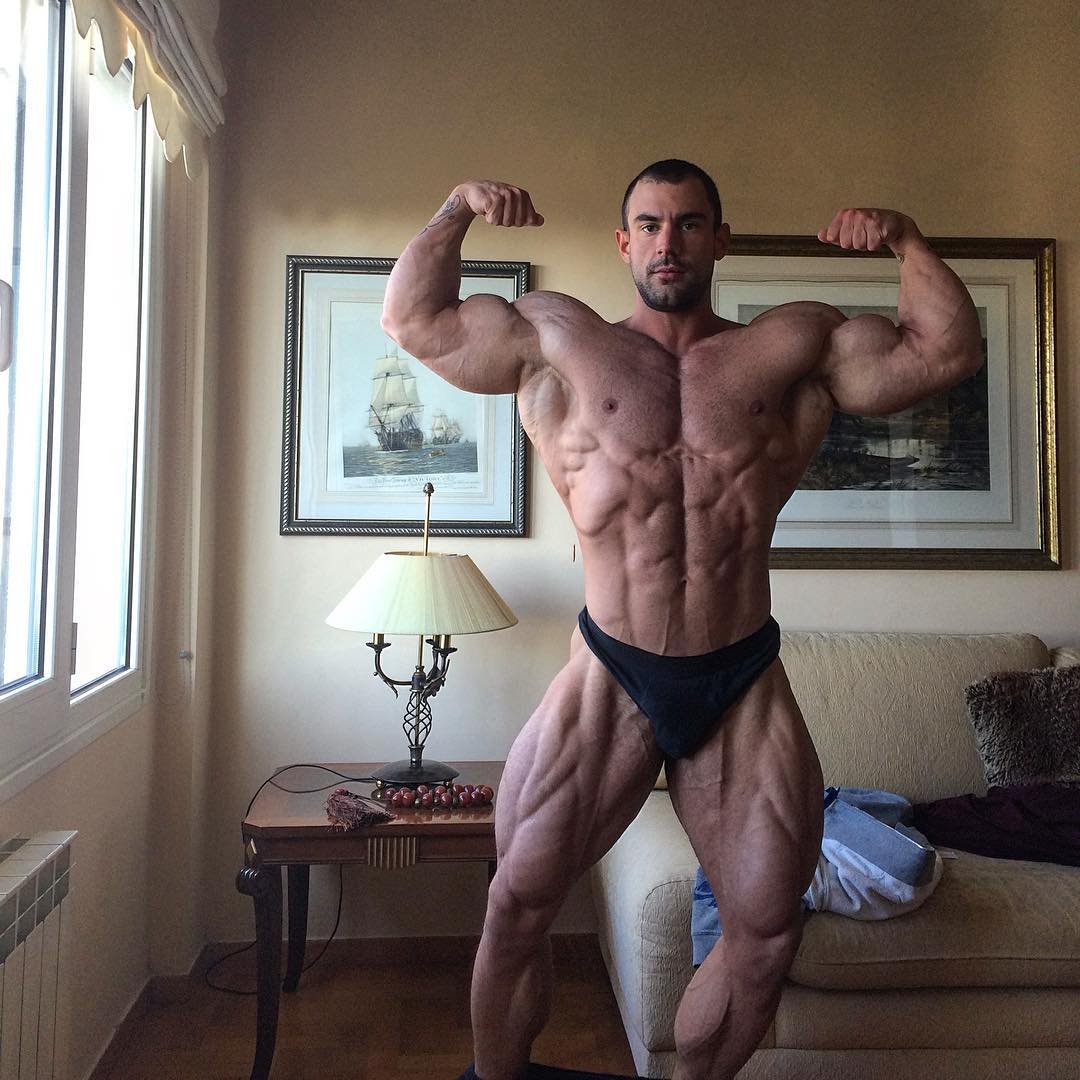 Greek bodybuilder Christos pistolas