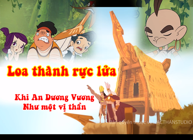 yêu sử việt, lịch sử việt nam, an dương vương, loa thành rực lửa