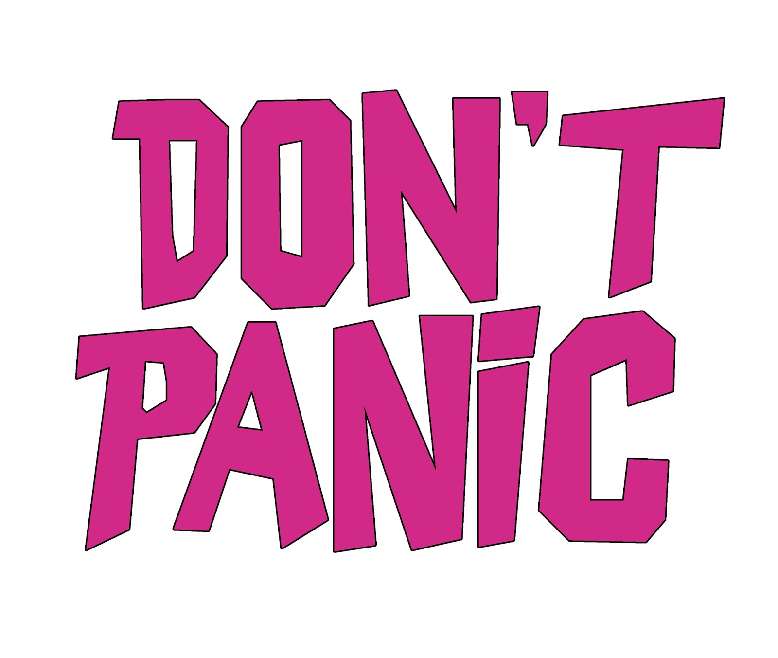 Waynes World blog! Don't Panic (hitch hikers guide to the galaxy)