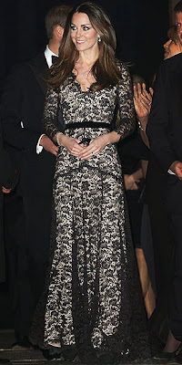 Kate Middleton, gown, red carpet