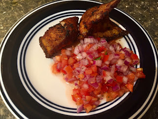 Fish fry with lemon juice and ginger garlic paste