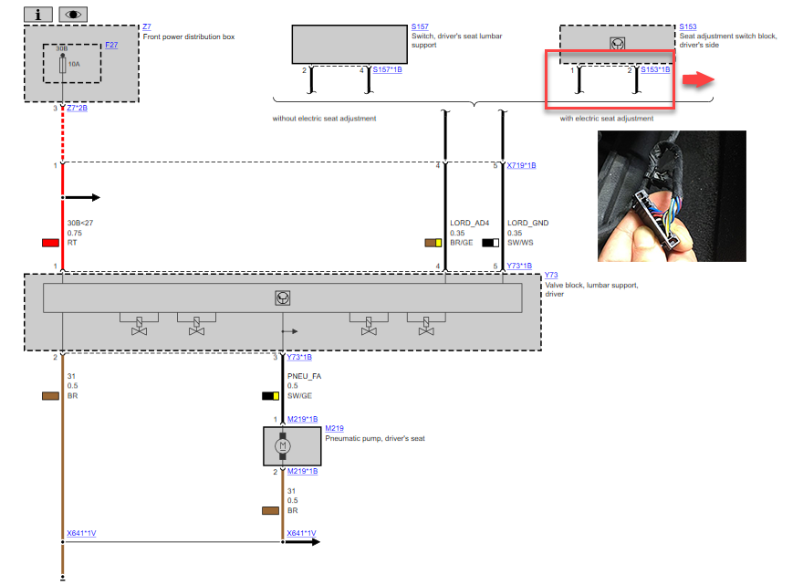 Bimmer Crew [Retrofit] F30 lumbar support Driver