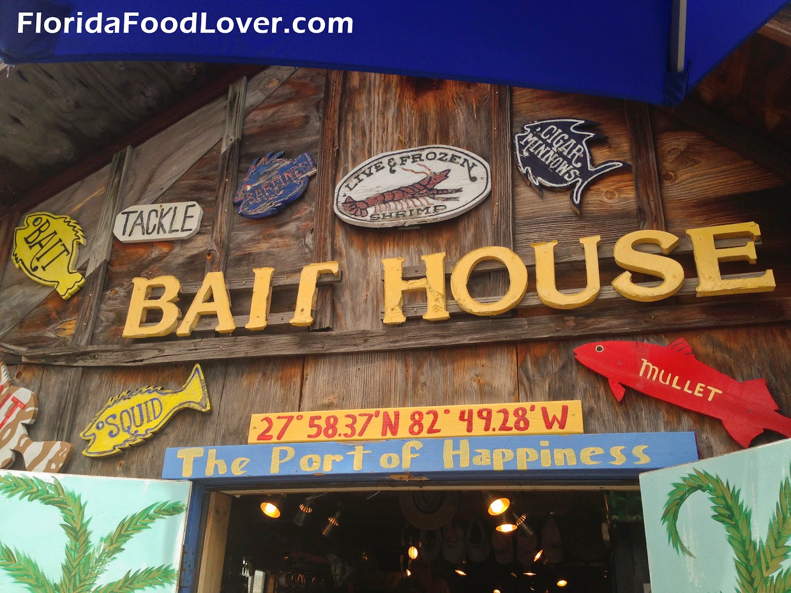 Florida Food Lover The Bait House Tackle and Tavern Clearwater, FL