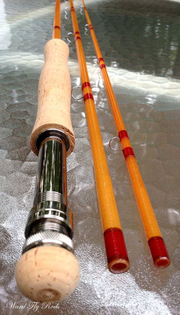 Ward Fly Rods Blue Halo Fiberglass Fly Rod Build Complete