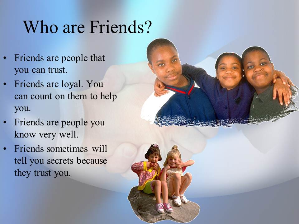 The Basics of Friendship