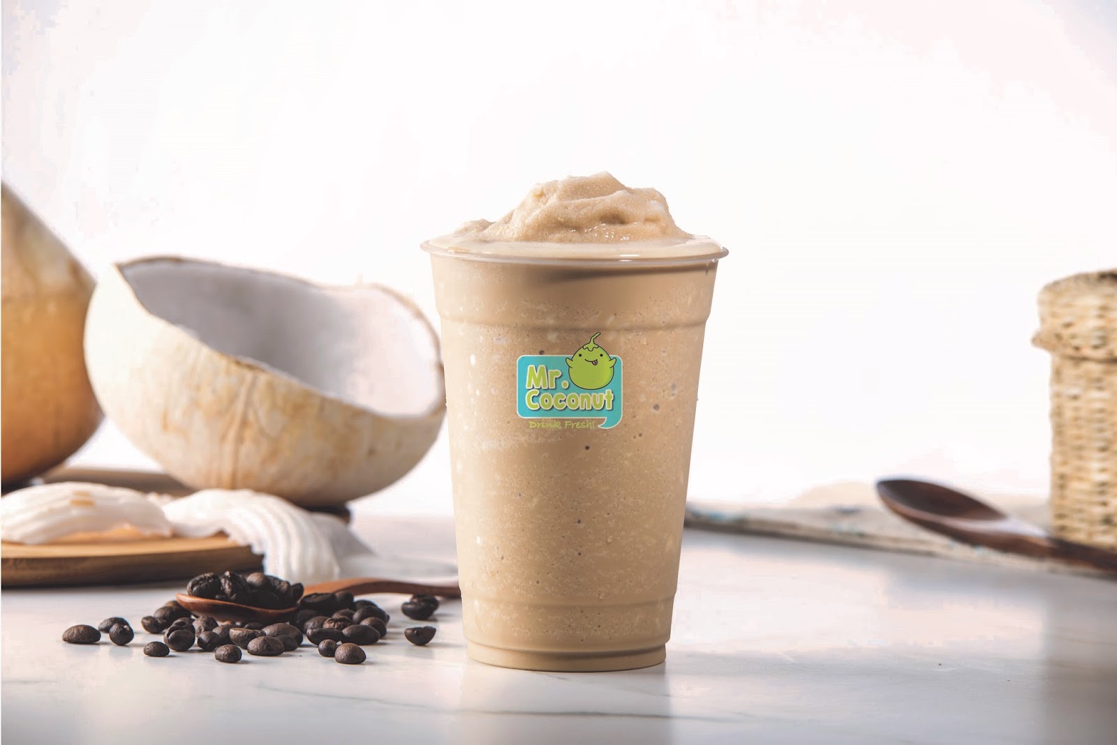 Mr. Coconut’s new drinks menu! Talking Evilbean