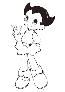 Astro Boy Coloring Pages