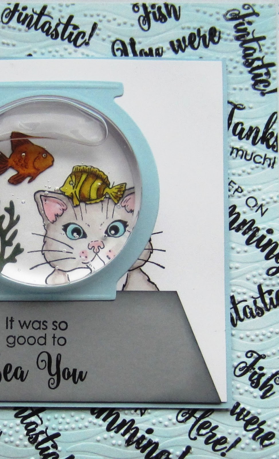 Fish Bowl Card PartiCraft (Participate In Craft) Bloglovin’