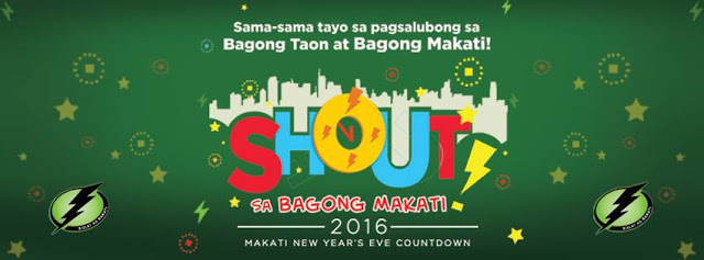 Makati “Shout” New Year’s Eve Countdown 2016