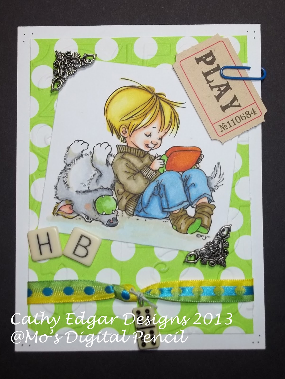 Ink It Up Stamp It Out with Cathy Edgar Mo's Digital PencilEmboss It