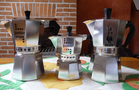 Donde comprar cafeteras italianas en Italia