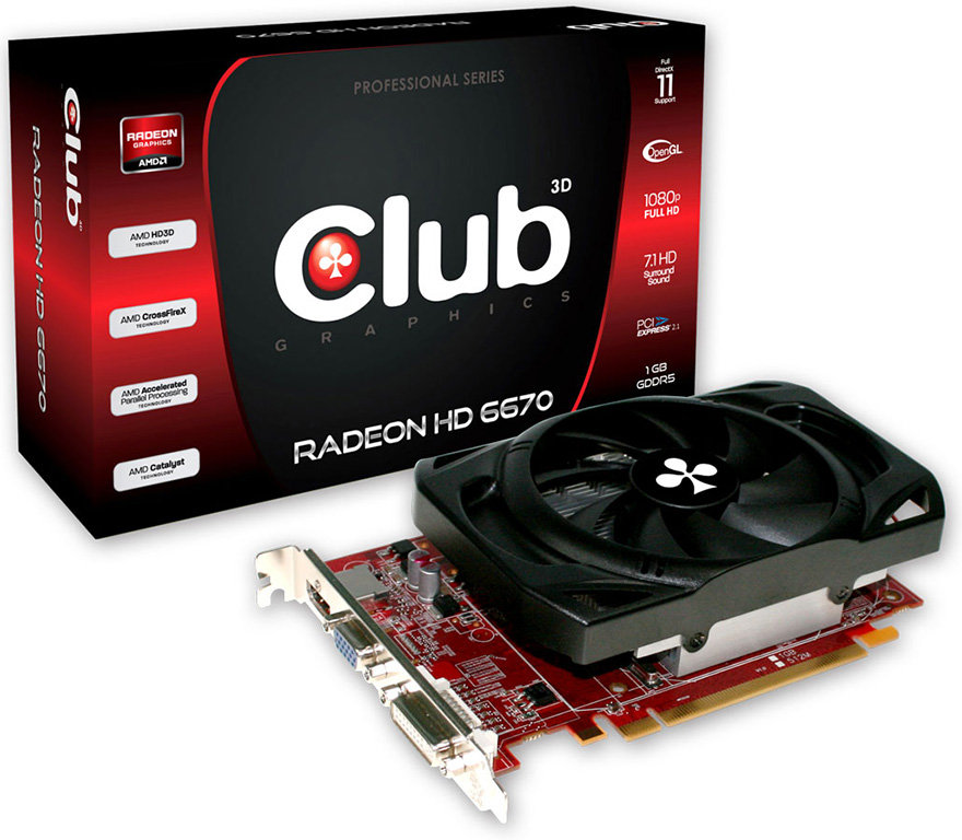 INiTechPC Club 3D Intros New Radeon HD 6670 Graphics Card Initechpc club 3d intros new radeon hd 6670 graphics card