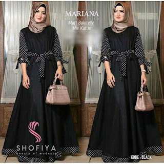 D03 Mariana Dress Jual Baju Busana Muslim Mariana Dress