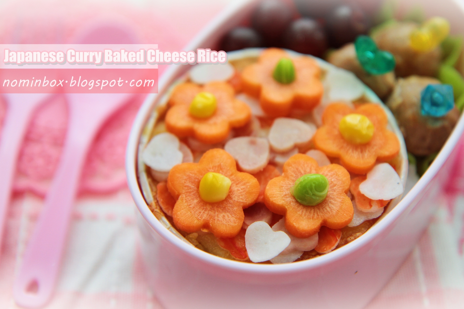 NömNöm in a Box Nöm 142 Japanese Curry Baked Cheese Rice (11Jul12)