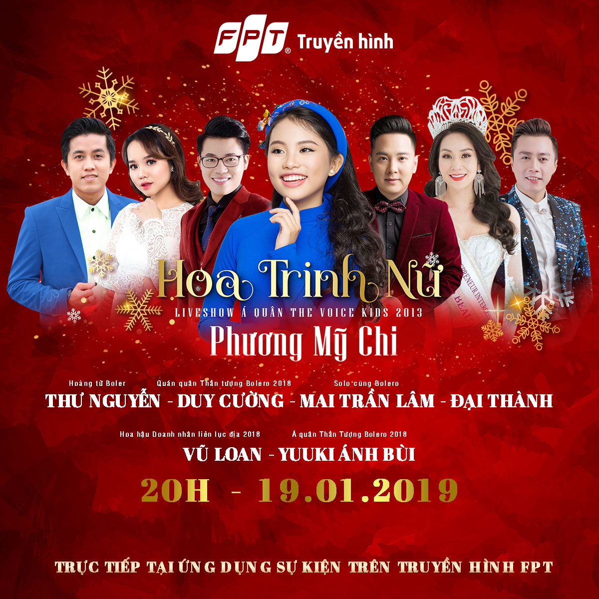 Liveshow Hoa Trinh Nữ – Nơi hội tụ tinh hoa dòng nhạc trữ tình bolero