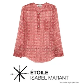 Princess Marie wore Isabel Marant blouse