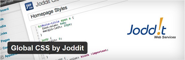 Plugin for adding new global CSS stylesheets