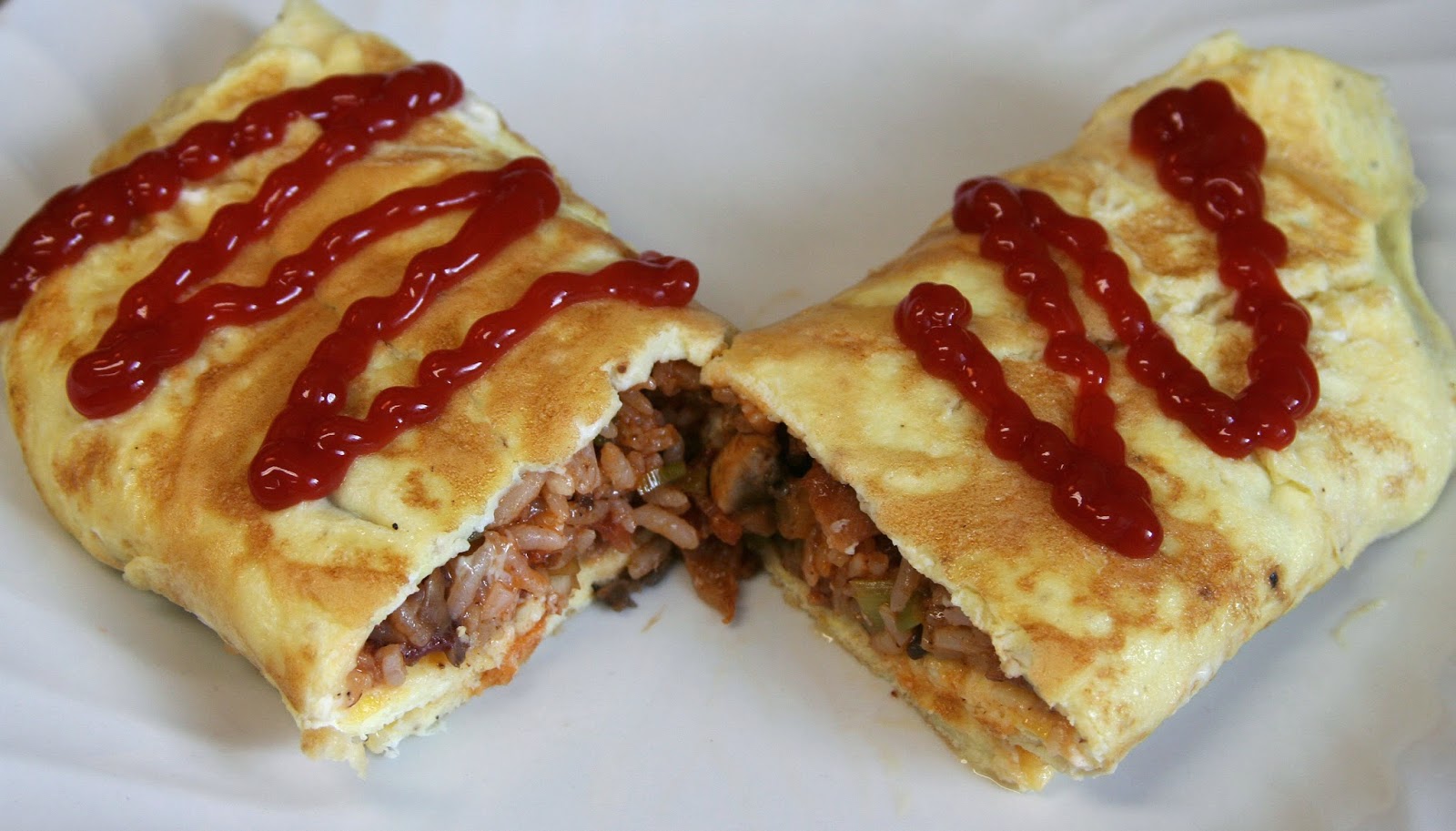 Culturally Confused Taimeiken Omuraisu (Japanese Rice Omelet)