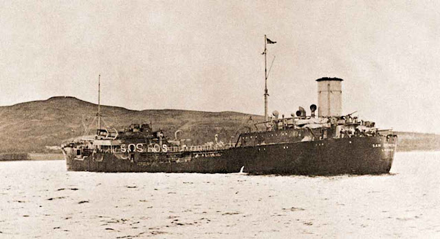 6 November 1940 worldwartwo.filminspector.com San Demetrio tanker