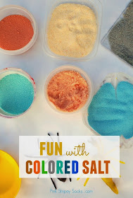 3 ways to have fun with colored salt
