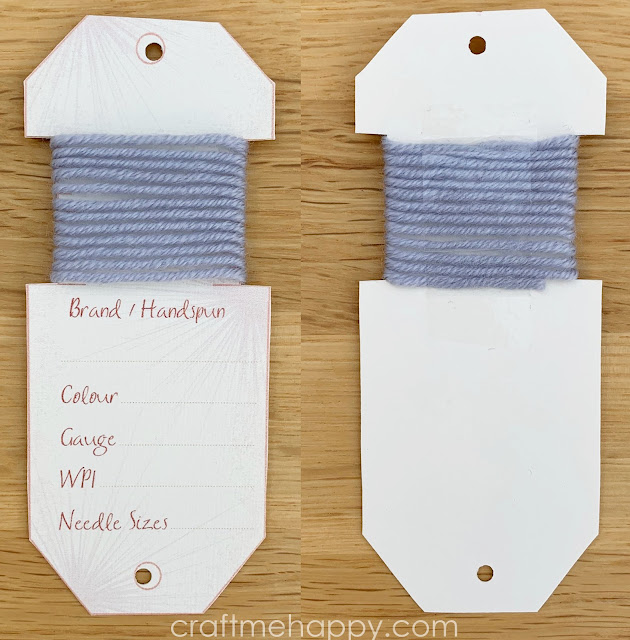 Printable Yarn Gauge Reference Tool Craft me Happy! Printable Yarn