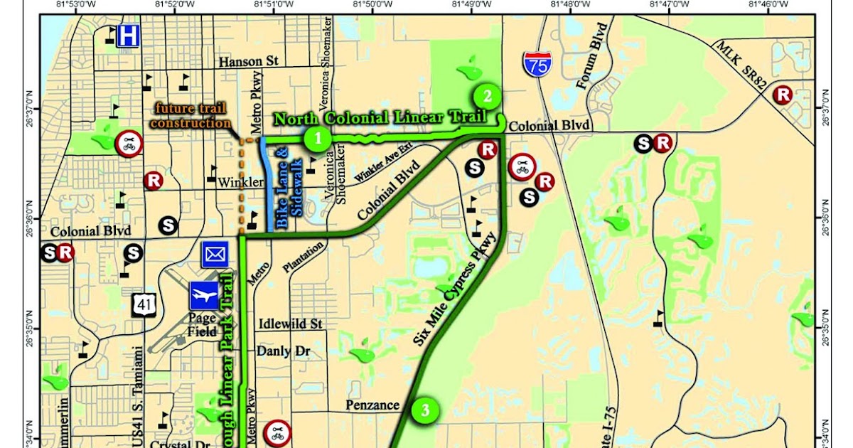 BikeWalkLee Blog BWL Column Bike - Tour De Parks