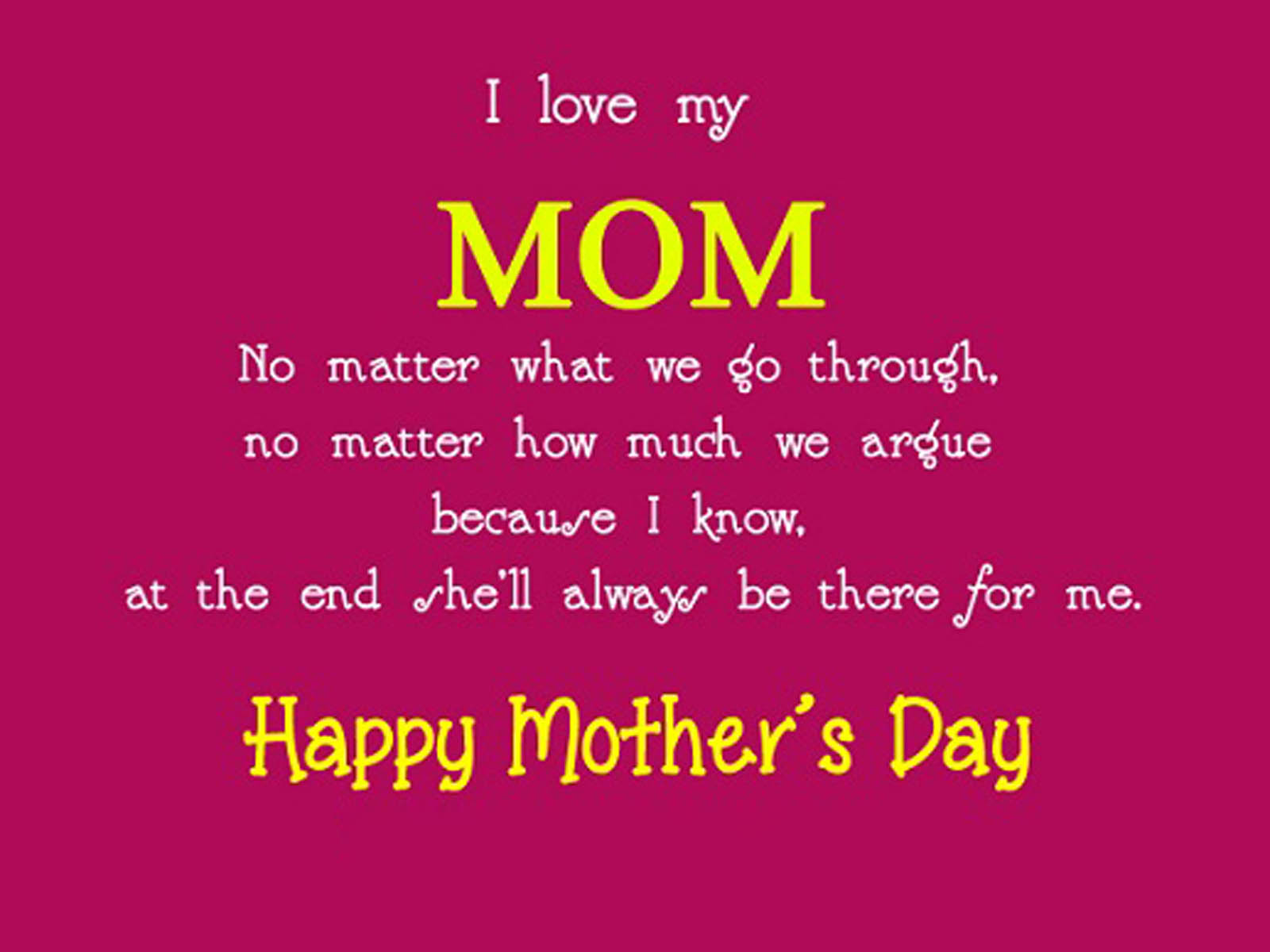 Emotional Quotations of Mother s Day Son