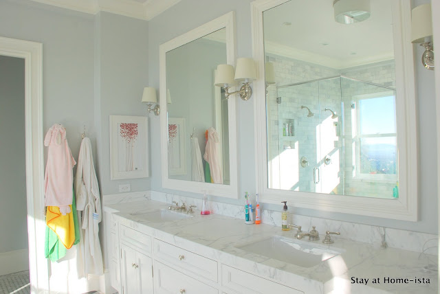 Remodelaholic | Marble Master Bathroom Dream Come True