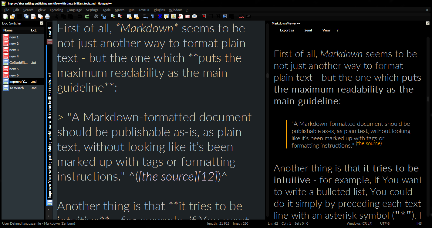 Trail of the Light Improve Your writingpublishing workflow with these brilliant tools.