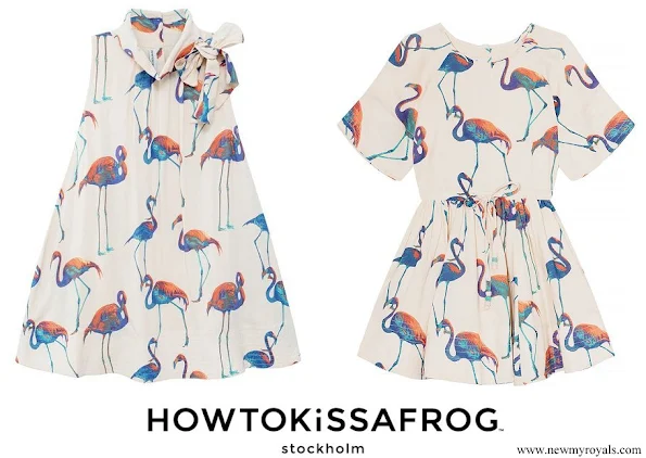 Princess Leonore wore Howtokissafrog Cate Flamingo Dress