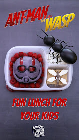 How to make an Ant-Man and The Wasp lunch for your kids!