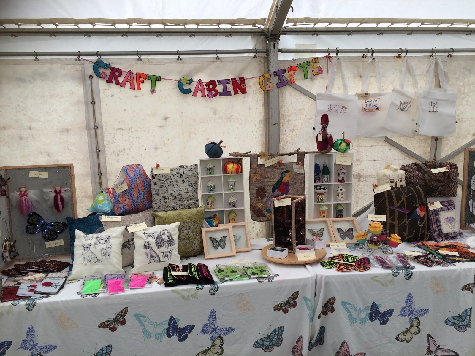 Crafting In My Log Cabin In Wales Craft Fairs