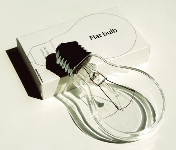 creative flat bulb