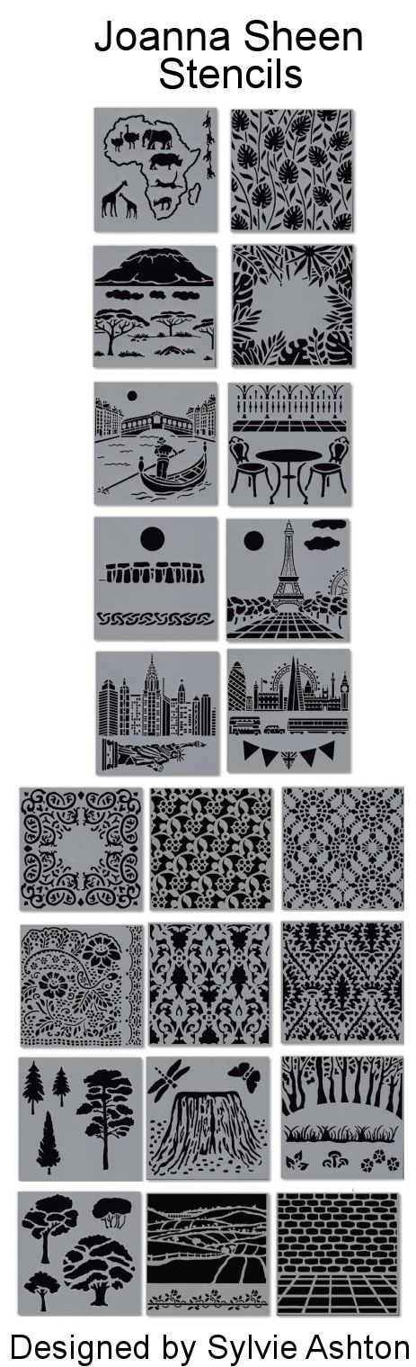 Joanna Sheen Stencils