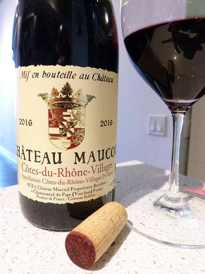 Chateau Maucoil 16 Rhone Wine Review