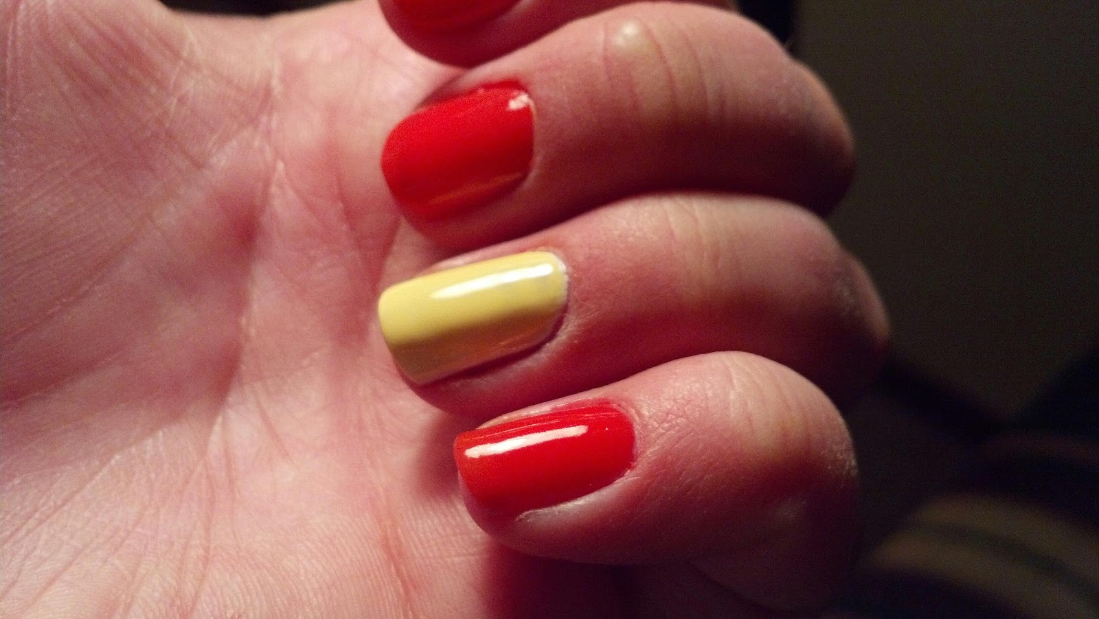 An Onion Exposed Hatching Chick Nails