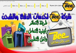 شركة Bee لخدمات الدفع والشحن طريقة التعاقد وكيفية التعامل داخل التطبيق والمميزات والعيوب