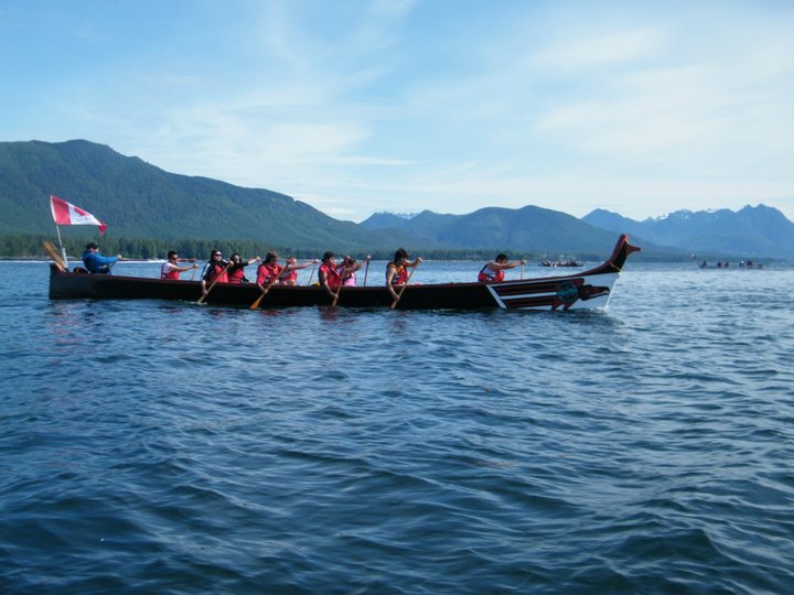 Sunshine Coast Pulling Together Canoe Journey 2011 Amazing Canoe Pics
