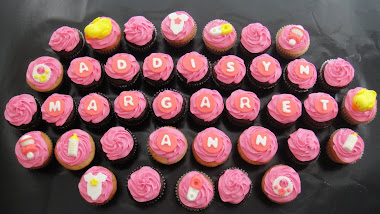 Girl Bbay Shower Cupcakes