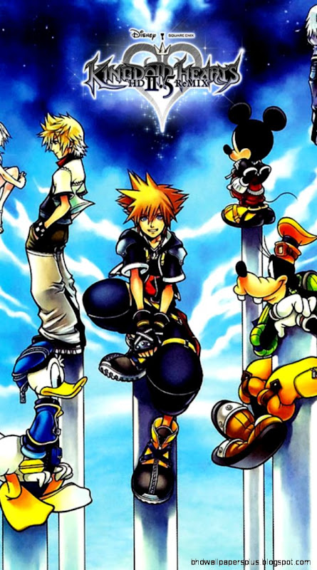 Kingdom Hearts 25 HD REMIX iPhone Wallpaper 1 by HappyChappy76