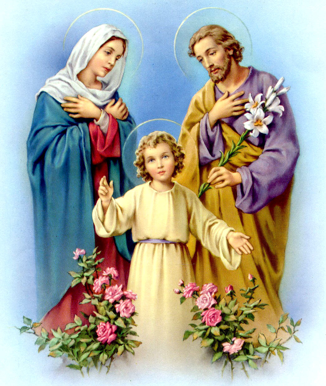 free clip art holy family of jesus mary and joseph - photo #4