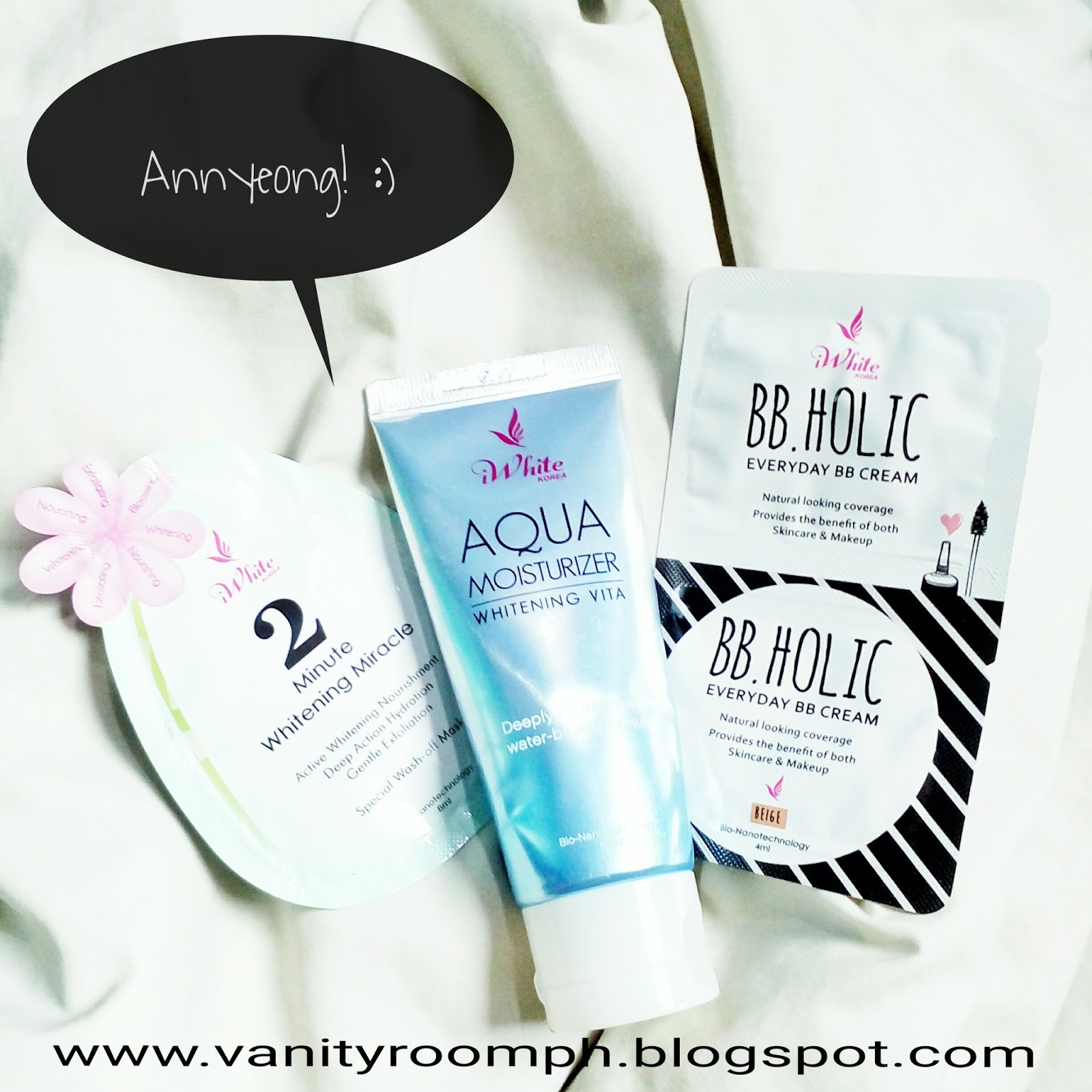 iWhite Korea Products Review Vanity Room Philippines